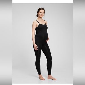 Black Maternity Bodysuit